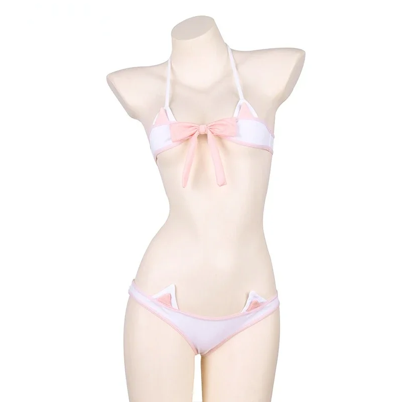 ชุดบิกินี่มินิสีชมพูสไตล์โลลิต - Bandage บทวิจารณ์และราคา