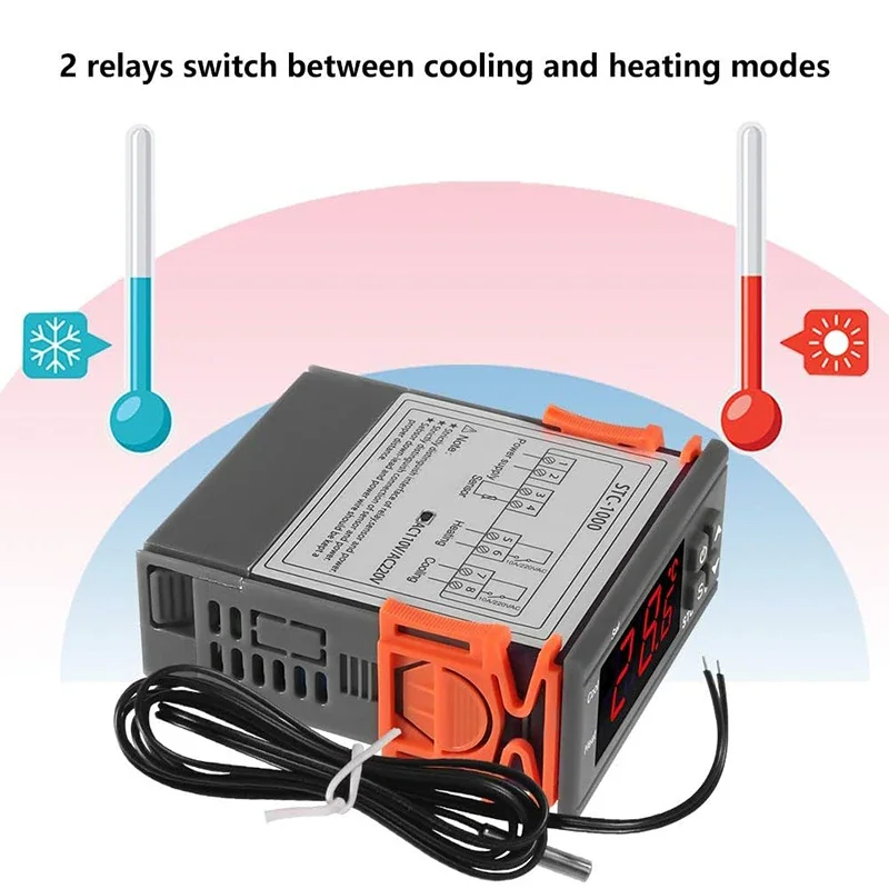 STC-1000 สมาร์ทคอนโทรลเลอร์อุณ - Lab Incubator บทวิจารณ์และราคา