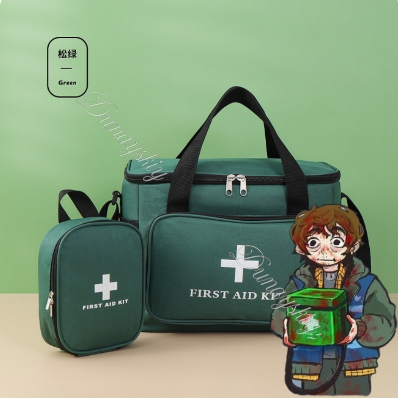 กระเป๋าชุดปฐมพยาบาลสีเขียว กระ - First Aid Kit บทวิจารณ์และราคา