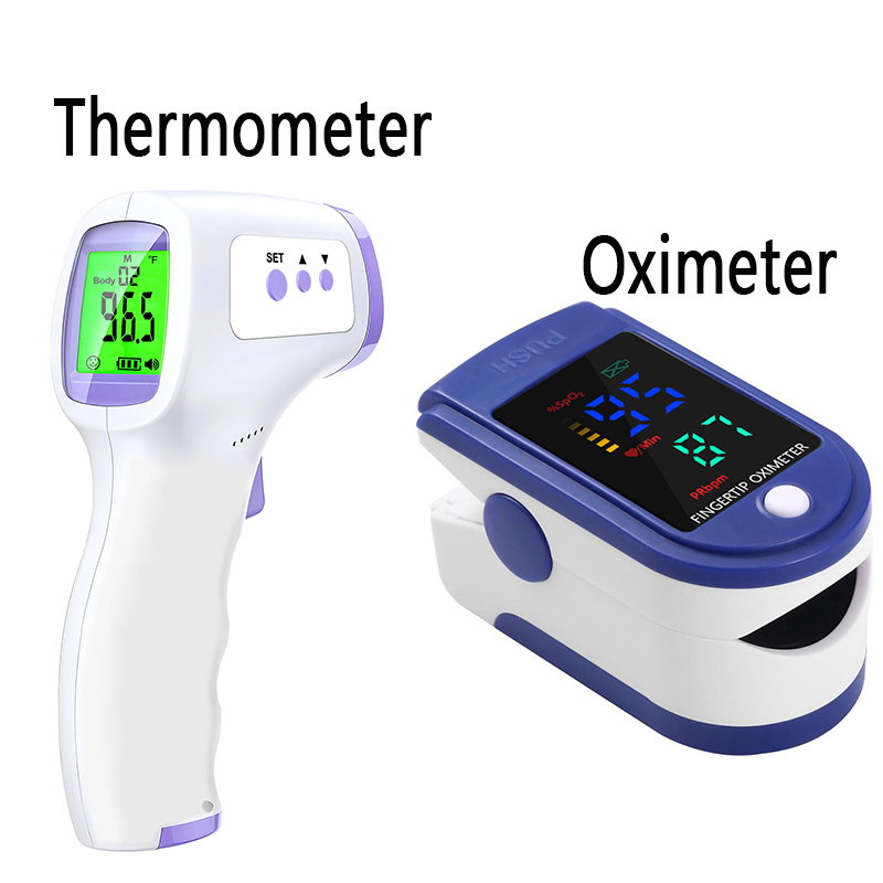 เครื่องวัดอุณหภูมิอินฟราเรดแบบ - Pulse Oximeter บทวิจารณ์และราคา