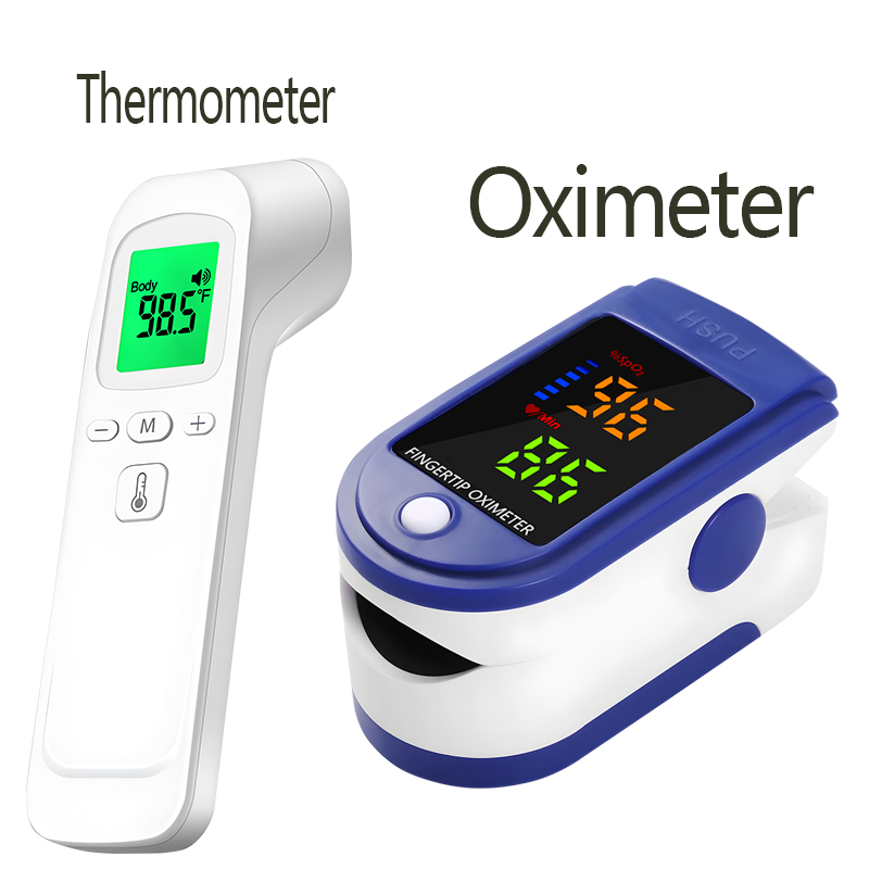 เครื่องวัดอุณหภูมิแบบไม่สัมผัส - Pulse Oximeter บทวิจารณ์และราคา