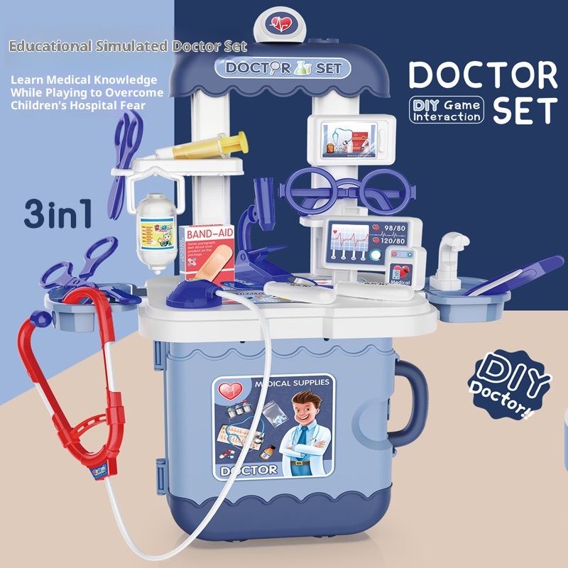 ชุดของเล่นสถานีแพทย์ 3 in 1 แบ - Stethoscope บทวิจารณ์และราคา