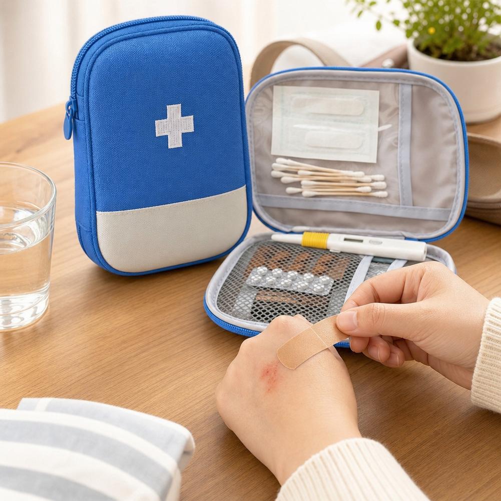 กระเป๋าชุดปฐมพยาบาลแบบพกพาความ - First Aid Kit บทวิจารณ์และราคา