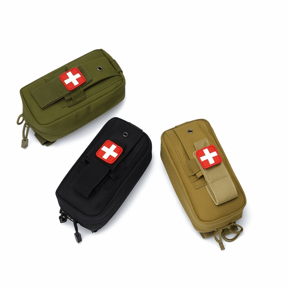 ชุดปฐมพยาบาลแบบพกพาพร้อมฐานติด - First Aid Kit บทวิจารณ์และราคา