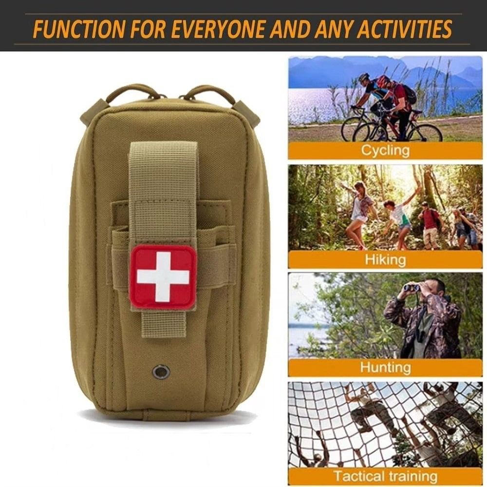 ชุดปฐมพยาบาลแบบพกพาพร้อมฐานติด - First Aid Kit บทวิจารณ์และราคา
