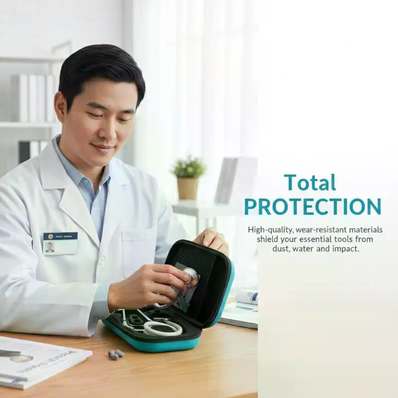 กระเป๋าเก็บหูฟังแพทย์แบบแข็ง E - Stethoscope บทวิจารณ์และราคา