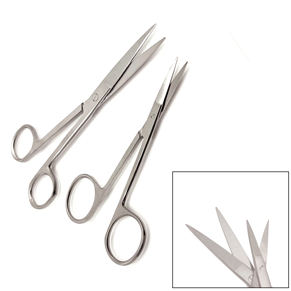 คุณภาพสูงกรรไกรผ่าตัดตรงสแตนเล - Medical Scissors บทวิจารณ์และราคา