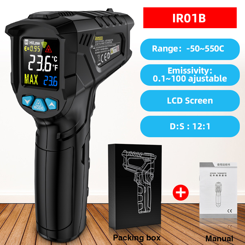 เครื่องวัดอุณหภูมิอินฟราเรดแบบ - Thermometer Digital บทวิจารณ์และราคา