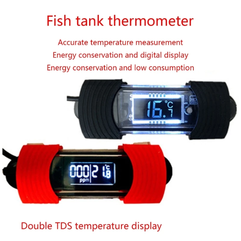 เทอร์โมมิเตอร์สำหรับตู้ปลาแบบด - Thermometer Digital บทวิจารณ์และราคา