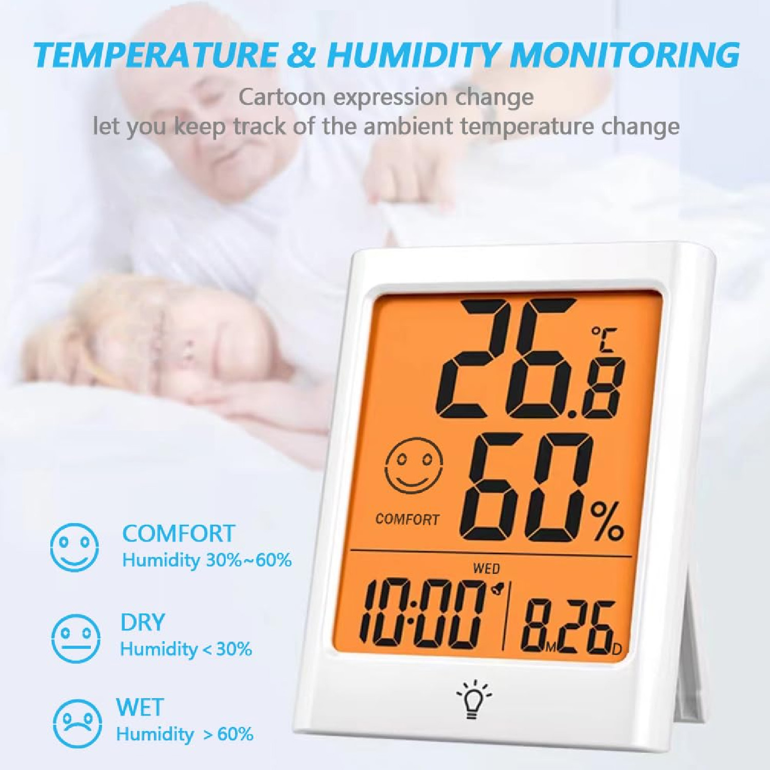 เครื่องวัดอุณหภูมิและความชื้นแ - Thermometer Digital บทวิจารณ์และราคา