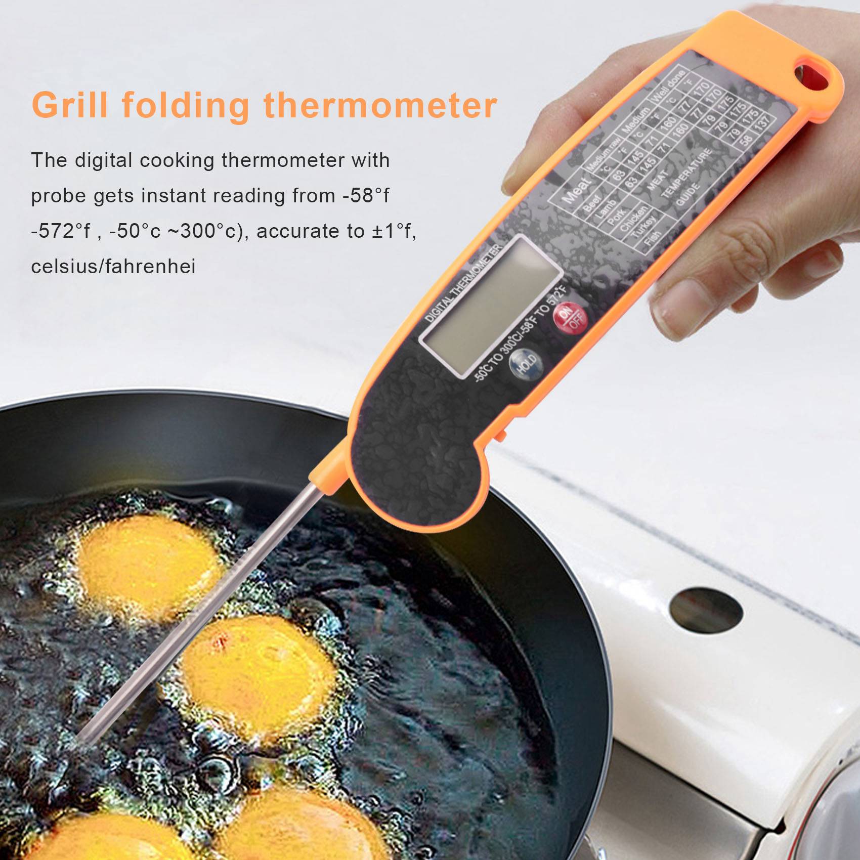 เครื่องวัดอุณหภูมิเนื้อแบบดิจิ - Thermometer Digital บทวิจารณ์และราคา